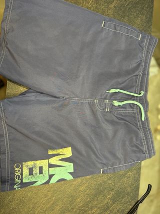 Bañador niño azul con logo