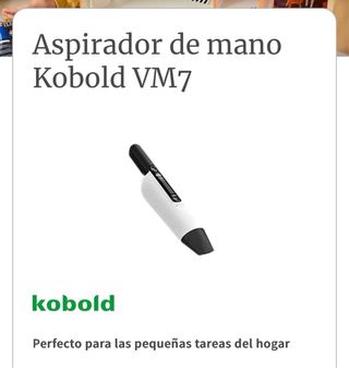 Aspirador de mano Kobold VM7