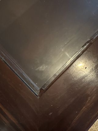 Mesa de centro madera y cristal