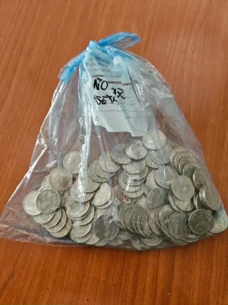 Lote monedas de 5 Pesetas 1975