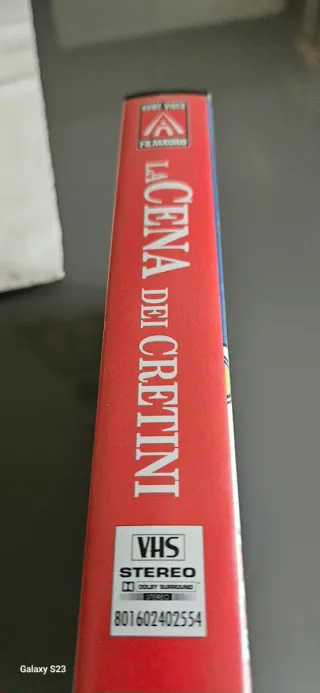 VHS La Cena dei Cretini - Commedia Italiana