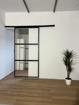 Puerta corredera cristalera