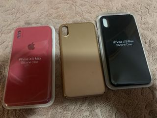 Fundas iPhone XS Max Silicona Apple 5 euros unidad