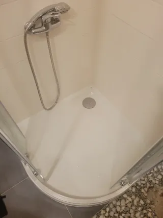 Plato de ducha blanco 0.85 x 0.85