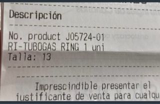 Anillo Aristocrazy Tubogas certificado plata 925.