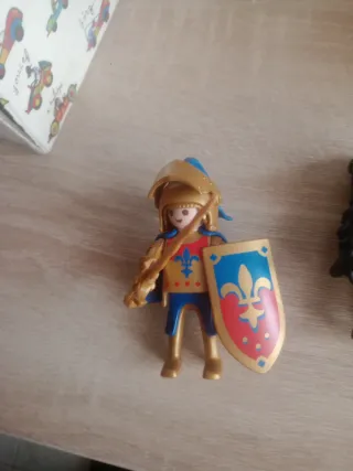 Pack 3 Caballeros Medievales Playmobil
