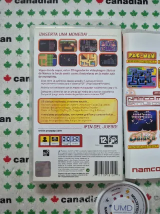 Namco Museum Battle Collection Psp