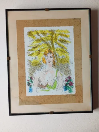 Dipinto di Michele Cascella