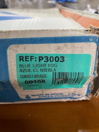 Mosaicos de cerámica azul