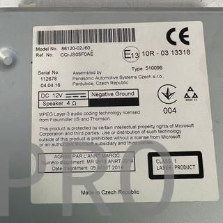 REPRODUCTOR DE CD Y RADIO TOYOTA AURIS