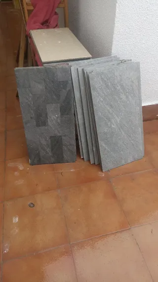 Azulejo Brihuega sobrante de obra baño