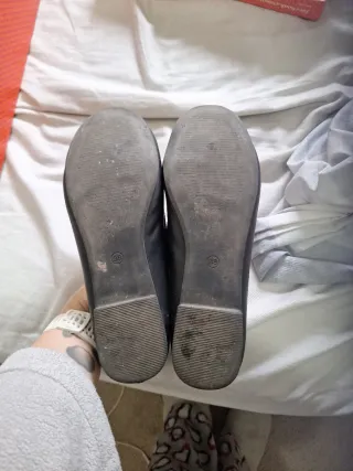 Manoletinas Negras Talla 38