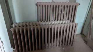 Radiadores antiguos de hierro fundido