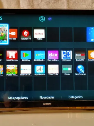 Se TV Samsung Smart TV Negro