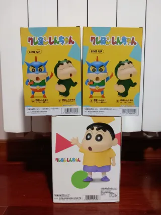 3 Figuras Shin Chan - Banpresto