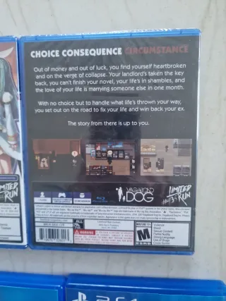 Lote 4 Juegos PS4 Limited Run Games