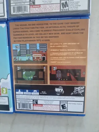 Lote 4 Juegos PS4 Limited Run Games