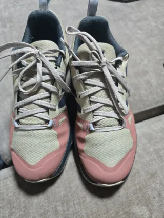 Zapatillas Salomon Mujer Beige/Rosa