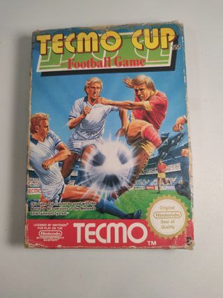Tecmo Cup Football Game Nintendo NES