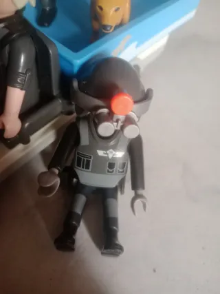 Playmobil Coche Policía con 3 Agentes y Perro