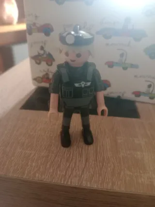 Playmobil Coche Policía con 3 Agentes y Perro