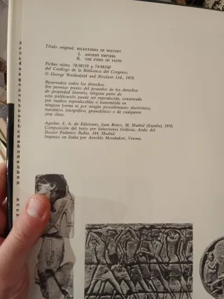 Historia Universal en 3 tomos de Aguilar