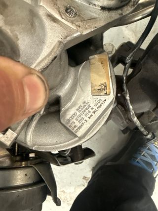 Turbo tipo de motor CXM con 54000km