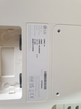 Monitor LG Smart 27 Full HD Bianco