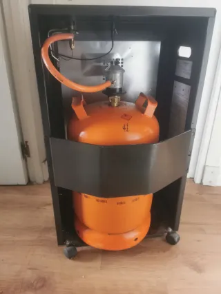 Estufa de gas Campingaz negra