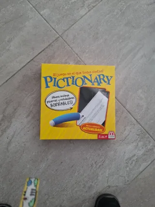 Pictionary Juego de Mesa,NO CONTESTO  REGATEOS