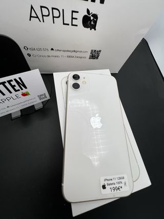 iPhone 11 128GB BAT100%/ GARANTIA ! CAMBIOS !