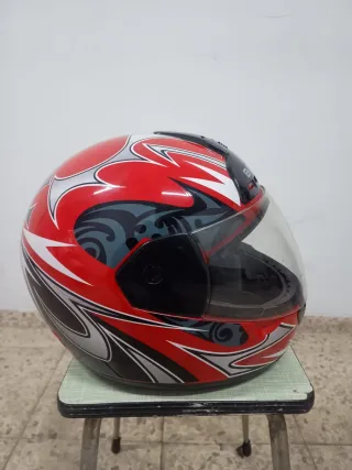 Casco B-SQUARE rojo y negro