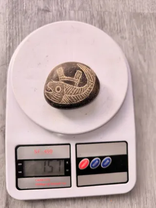 Piedra de Ica Grabada Auténtica