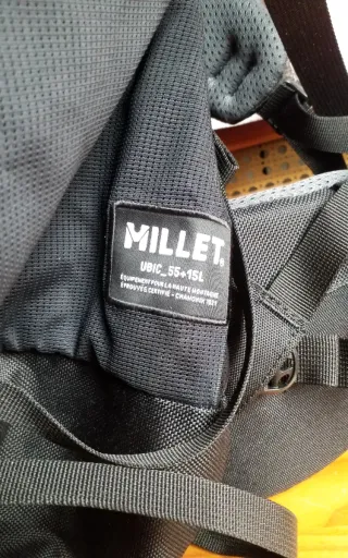 Mochila Millet UBIC 55+15 trekking