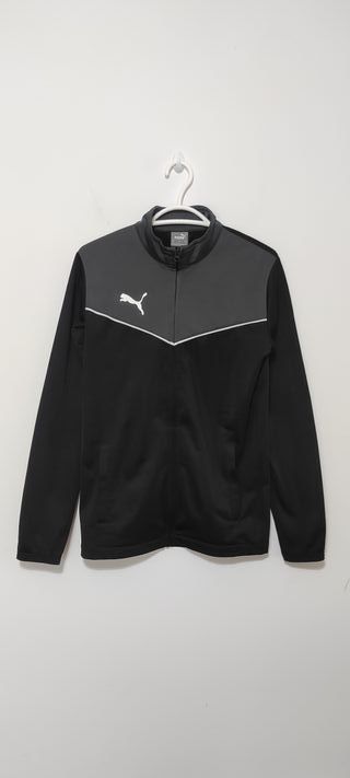 Sudadera Puma Negra y Gris