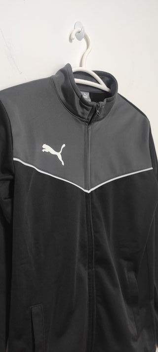 Sudadera Puma Negra y Gris