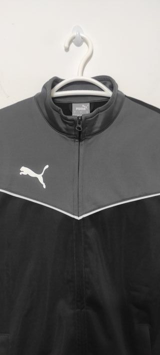 Sudadera Puma Negra y Gris