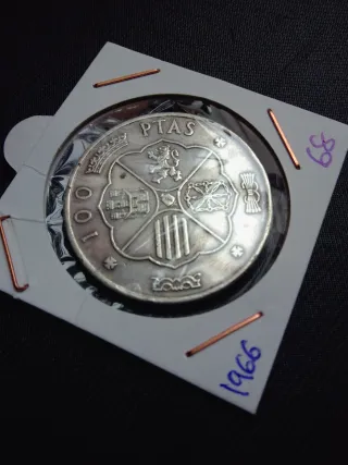 Moneda 1000 PTAS 1966