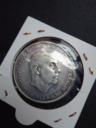 Moneda 1000 PTAS 1966