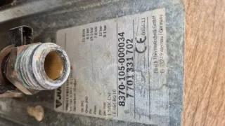 Termo de gas butano Junkers