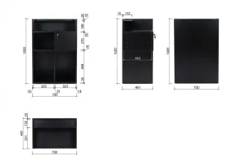 Recepción peluquería/barbería