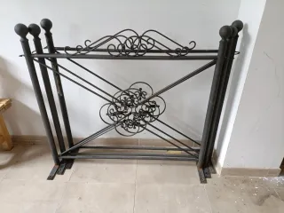 Valla forja terraza bar restaurante