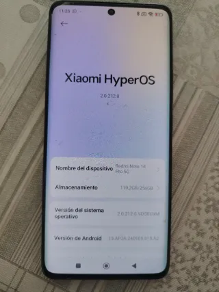 Xiaomi Redmi Note 14 Pro Negro