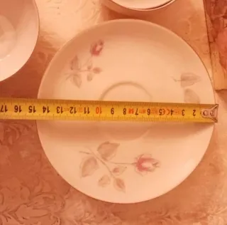 Set Tazze da Tè Vintage Rose