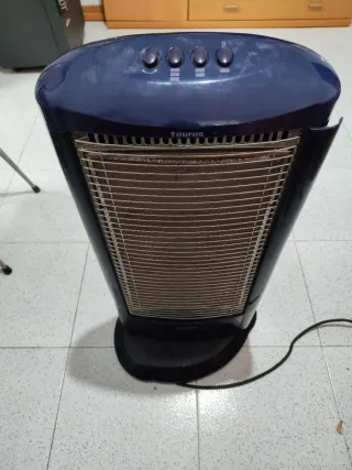 Estufa Halógena Taurus Negra