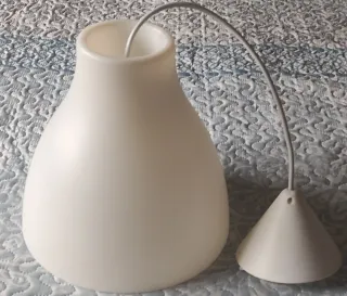 Lámpara colgante blanca