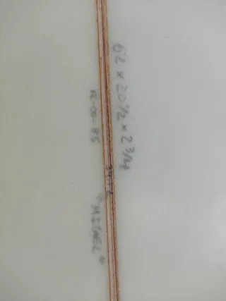 Tabla de surf fibra 6'2 para maniobras