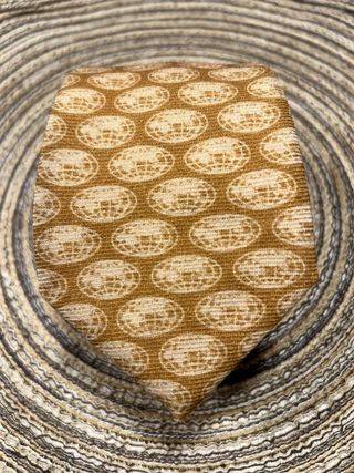 Cravatta Tailor's N.Y. Uomo Giallo Marrone