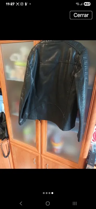 Chaqueta niño Lefties imitación piel 10 años