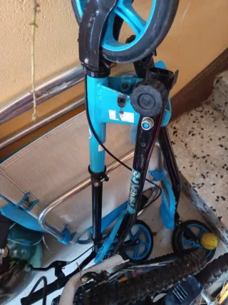 Patinete 3 Ruedas Azul